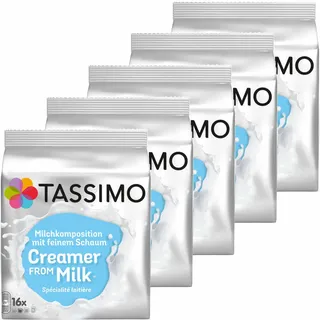 TASSIMO Milchkomposition Kaffee MilchKAPSEL Milchschaum 5 x 16 T-DISCS