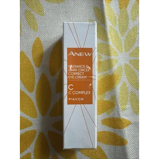 Avon Anew Augencreme mit Vitamin C gegen Augenringe, 15 ml