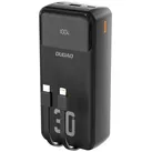 Dudao K15MAX 30000mAh PD 22,5W Powerbank mit integrierten Kabeln - Schwarz
