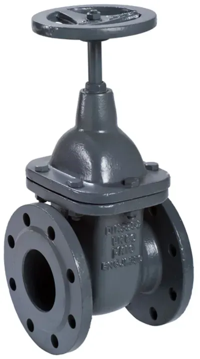 KSB Absperrschieber Cobra DN 80 PN 10-T1 DIN 2501, kadmiumgelb
