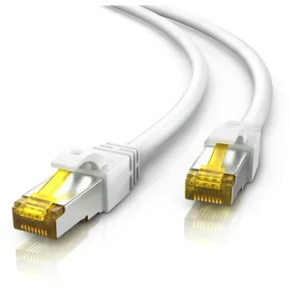 Primewire LAN-Kabel CAT.7, RJ-45 (Ethernet), Gigabit Ethernet S/FTP Netzwerkkabel, 10000 Mbit/s, Patchkabel - 20m
