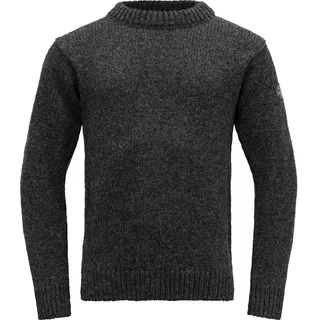 Devold of Norway Nansen Wool Pullover - Anthracite XS