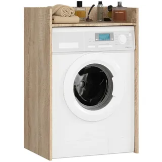Akord Waschmaschinenschrank Sonoma Eiche, 64 cm, 1 Regalboden B64xH50xT98 cm