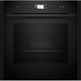 Neff Collection BFS63D -  Dampfbackofen mit 7 Jahre Garantie, Deep Black, B69FS3CY0 & Z9060DY0, 60 x 60 cm