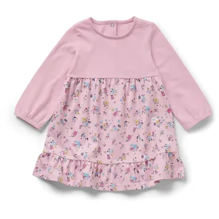 Tchibo - Baby-Jerseykleid - Baby - Gr. 74/80 - rosa/geblümt