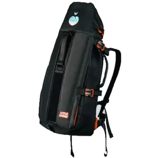 The Maxine One Medium Hunde-Tragerucksack von Little Chonk, für mittelgroße Rassen, verstellbare Haustier-Tragetasche, nach vorne zeigend, für Reisen, Wandern, Schwarz (Bark After Dark)