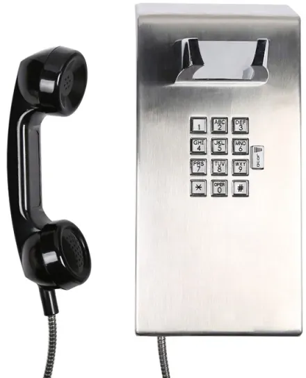 Joiwo Vandalismussicheres Analog Telefon JWAT137