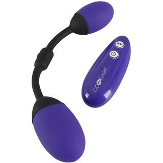 Liebeskugeln „Vibrating Pussy & Ass Balls “ für Vagina und Anus, 90 g, lila