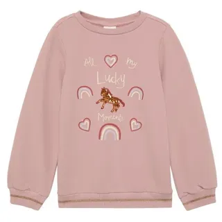 S.Oliver Langarmhemd Sweatshirt lila 92/98