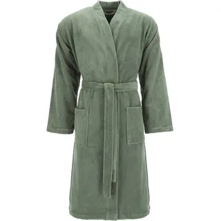 VOSSEN Herrenbademantel Cosmo detox green 48/50