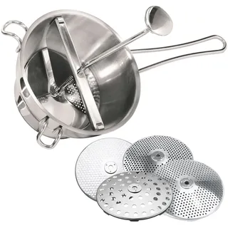 GEFU Passiermühle FLOTTE LOTTE - DAS ORIGINAL - Jubiläums-Edition mit 4 Scheiben