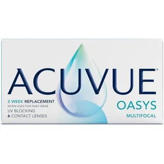 Acuvue Oasys Multifocal 6 St. / 8,40 BC / 14,30 DIA / -4,00 DPT / High ADD