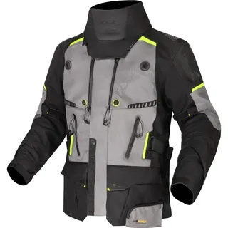 LS2 Apollo Textiljacke Schwarz/Grau/Fluo Gelb L