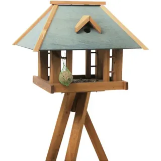 Siena Garden Vogelhaus Grünfink mit StänderMaße: 51x36x37 cm, Kiefer FSC 100%