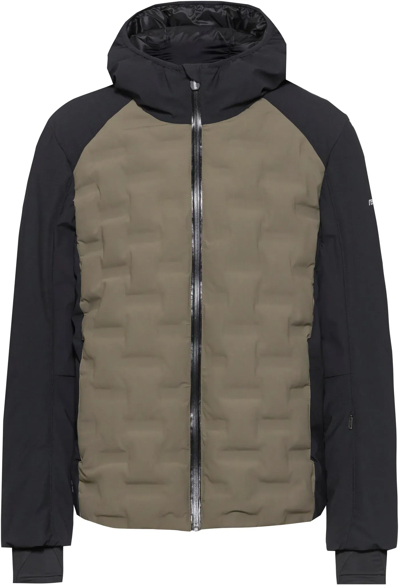 Reusch Skijacke Herren in sea turtle-black, Größe L - braun