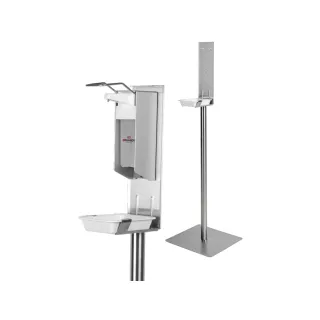 ingo-man® CV-Desinfektionssäule mit Händedesinfektionsspender 3401491 , 500 ml - Spender