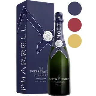 Moët & Chandon x Pharrell Williams - Brut Impérial - im Etui - Limitierte Edition