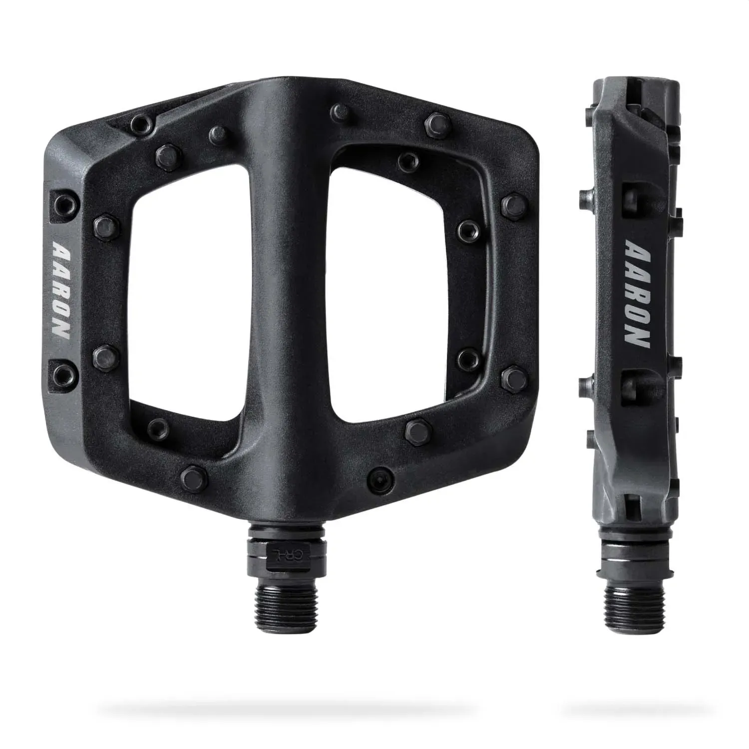 AARON Dirt MTB Fahrradpedale - Schwarz
