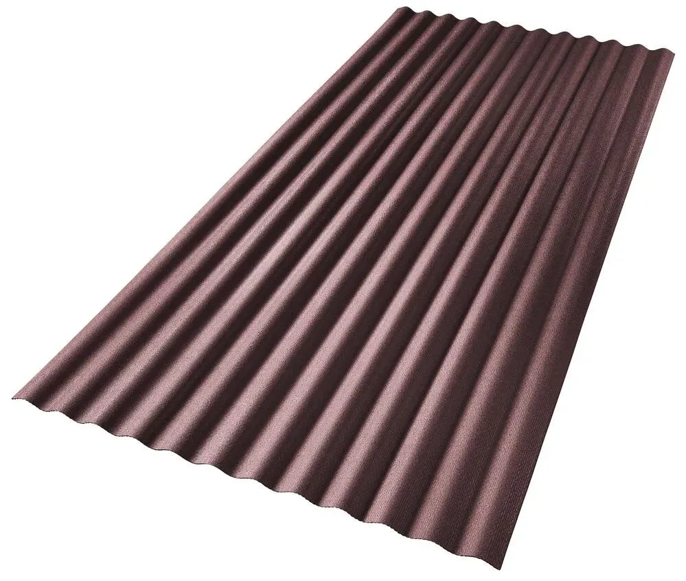 Recyclingplatte 2,5 mm rotbraun Sinus 76/18
