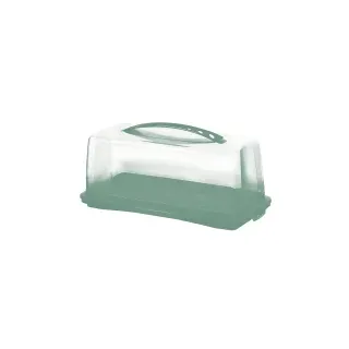 Rotho FRESH Kuchenbehälter, 16,5 cm Höhe 1722505092 , Farbe: mistletoe green