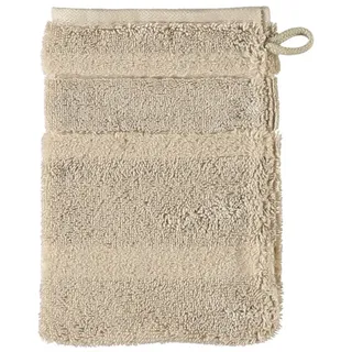 Waschhandschuh sand 16x22 cm
