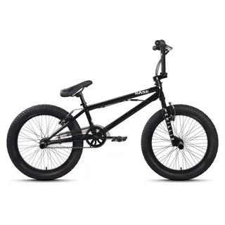 chilliz BMX Freestyle 20 Zoll XB.01 schwarz Kinder Erwachsene V-Brake 360° Rotor - Schwarz