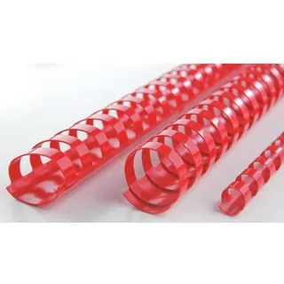 GBC Plastikbinderücken rot