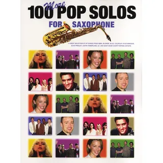 HAL LEONARD 100 More Pop Solos für Saxophon