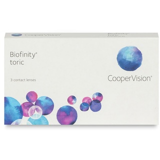 CooperVision Biofinity 3 St. / 8.70 BC / 14.50 DIA / -4.50 DPT / -2.25 CYL / 150° AX