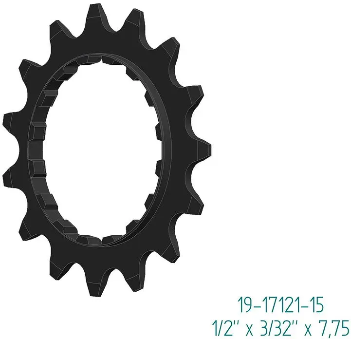 Esjot Ritzel für Bosch Gen 2 Offset Version schwarz  1/2 x 3/32" + 1/2" x 11/12..."