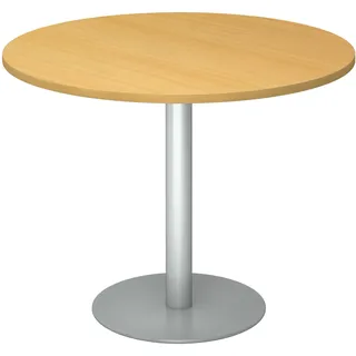 Hammerbacher Bistrotisch buche 100,0 x 100,0 x 74,0 cm