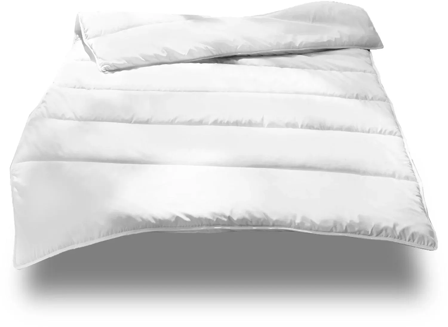 155 x 220 cm Mikrofaser Ganzjahres-Steppbettdecke, Füllgewicht: ca. 900 g, extra leicht