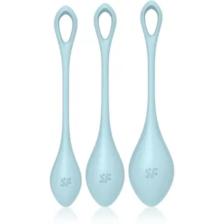 Satisfyer YONI POWER 2 TRAINING Vaginalkegel Blue 3 St.