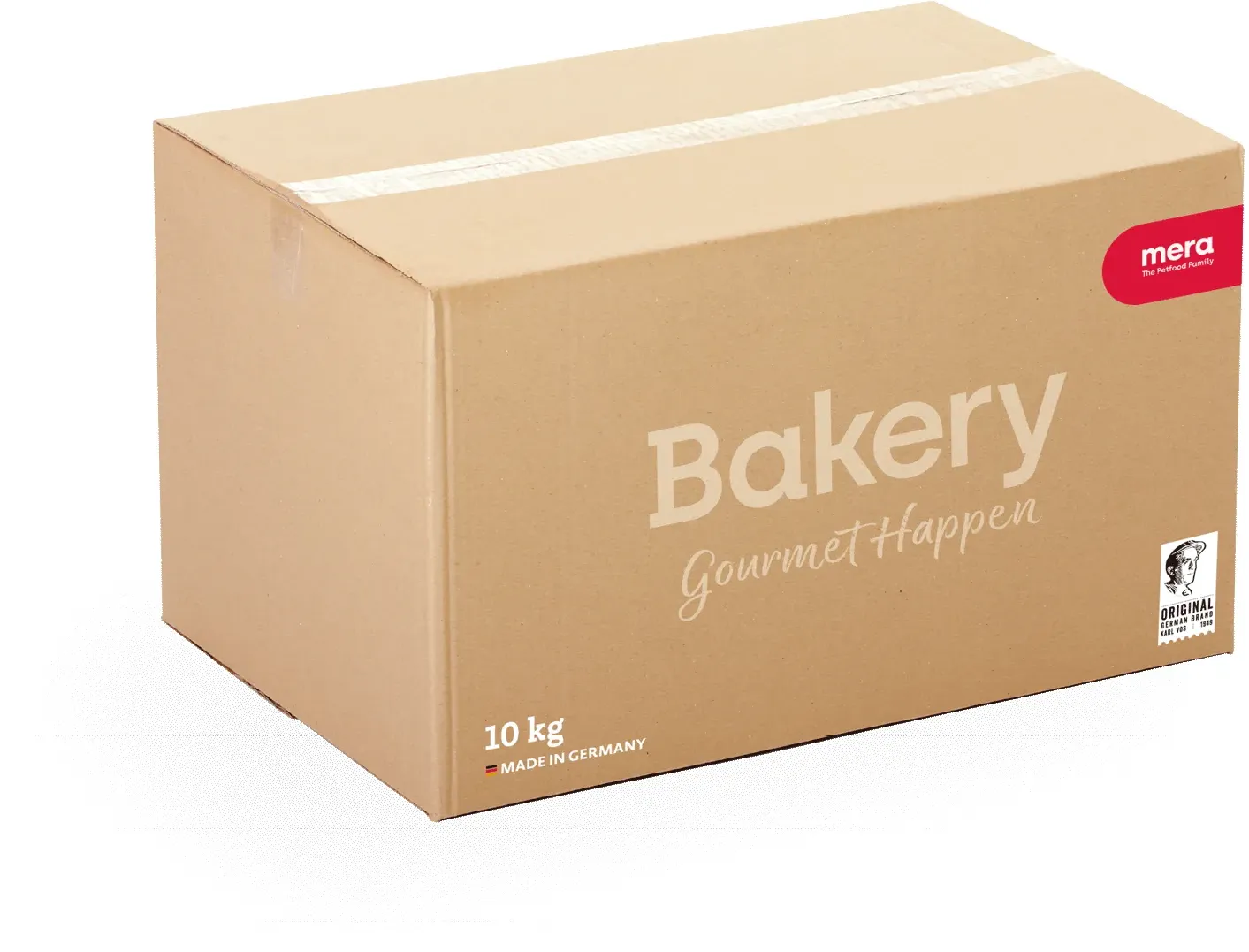 mera Bakery Gourmet Happen Leckerli für Hunde | Die schmackhafte Belohnung | Hundesnacks | Schonend im Ofen gebacken 10kg