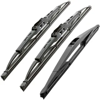 Recambo SCHEIBENWISCHER VORNE + HINTEN kompatibel für DACIA SANDERO + STEPWAY 08-12 (3er Set: 500mm / 500mm / 400mm)