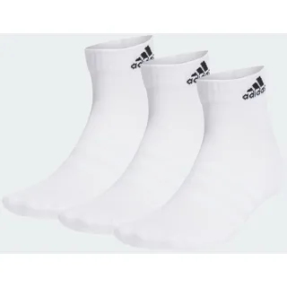 Adidas Cushioned Sportswear Ankle 3er Pack White / Black 46-48
