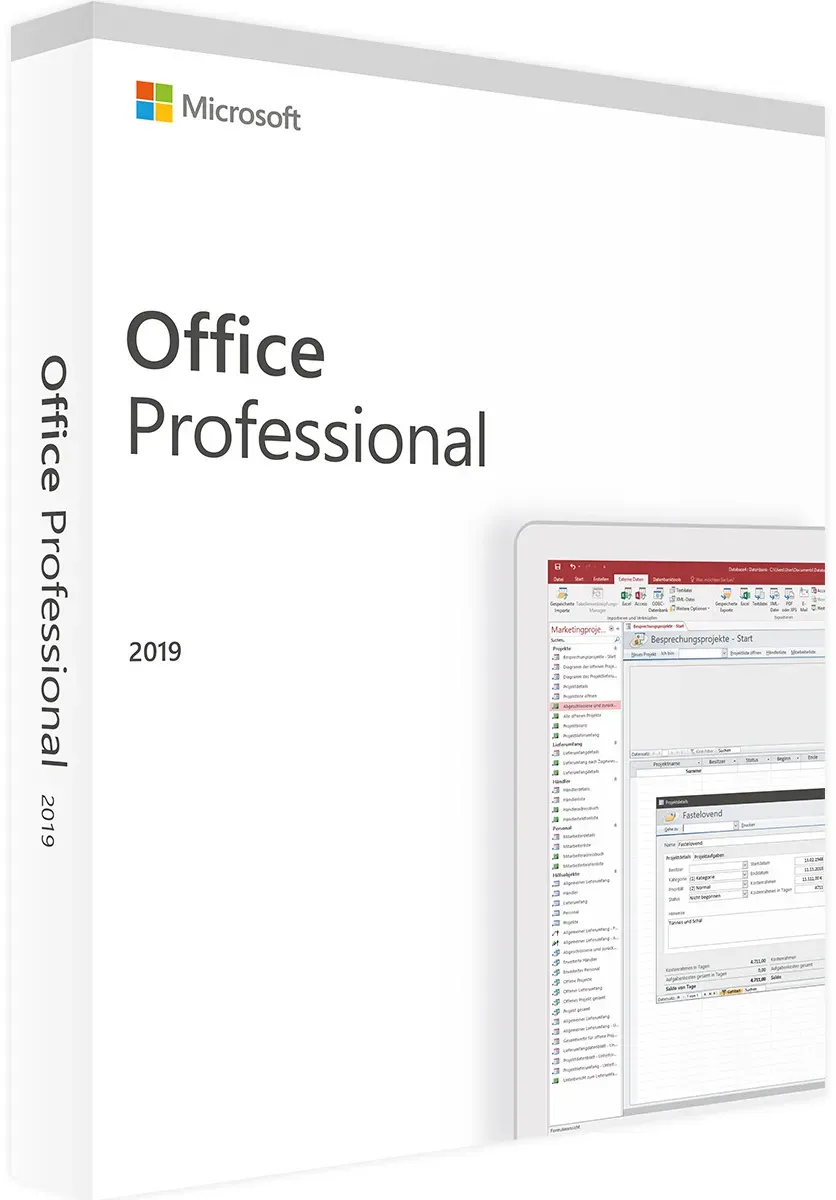 Microsoft Office 2019 Professional | Windows | Blitzversand | Sofortdownload