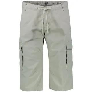Lerros Cargobermudas LERROS "Lang-Bermuda mit Cargotaschen, grosse Größen", Herren, Gr. 42, tinted grau, 100% Baumwolle, Hosen