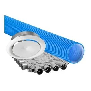 Dimplex 371680 Paket Kunststoff-Flex zentrale Abluft bis 160 m2 DFP A 160 DFPA160