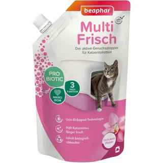 beaphar 400 g Orchidee beaphar Multi-Frisch für Katzentoiletten