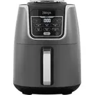 Ninja Heißluftfritteuse  5 2 Liter  6 Garfunktionen  75% weniger Fett  Max-Crisp-Technologie  grau  AF160EU