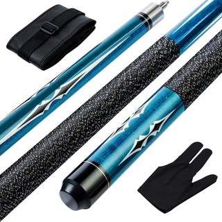 Teekerwan Billardqueue-Set, 13 mm Spitze, Hartholz, kanadischer Ahorn, professioneller Billard-Queue-Stick, 567 ml, 567 ml