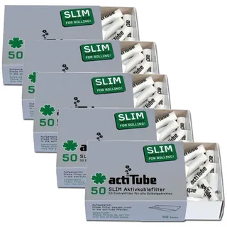 TUNE SLIM 250 Aktivkohlefilter 5 x 50 Aktivkohlefilter by ActiTube