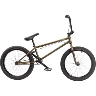 BMX Fahrrad Erwachsene SPECTER V2 gold 20 Zoll 9,9kg schwarz|gelb NO SIZE