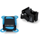 FISCHER Fahrrad Handyhalterung, 360 Grad drehbar, mit rutschfesten Silikonbändern, für Smartphones mit max. Breite von 10 cm