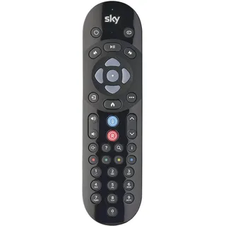 SKY Q Fernbedienung (Gerätespezifische Fernbedienung, Infrarot), Fernbedienung, Schwarz