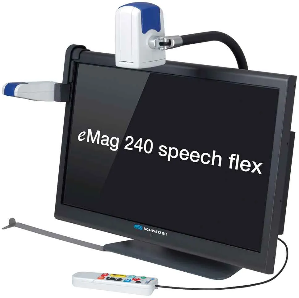 Schweizer eMag 240 speech flex - Bildschirmlesegerät mit Vorlesefunktion