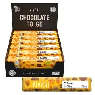 Vivani Creme Brulee Riegel bio