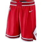 Nike Chicago Bulls Basketball-Shorts Herren in university red-white, Größe L - rot