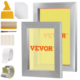 Vevor Siebrahmen Siebdruckpresse 2 Stk. 25,4 x 35,6 cm / 20,3 x 25,4 cm